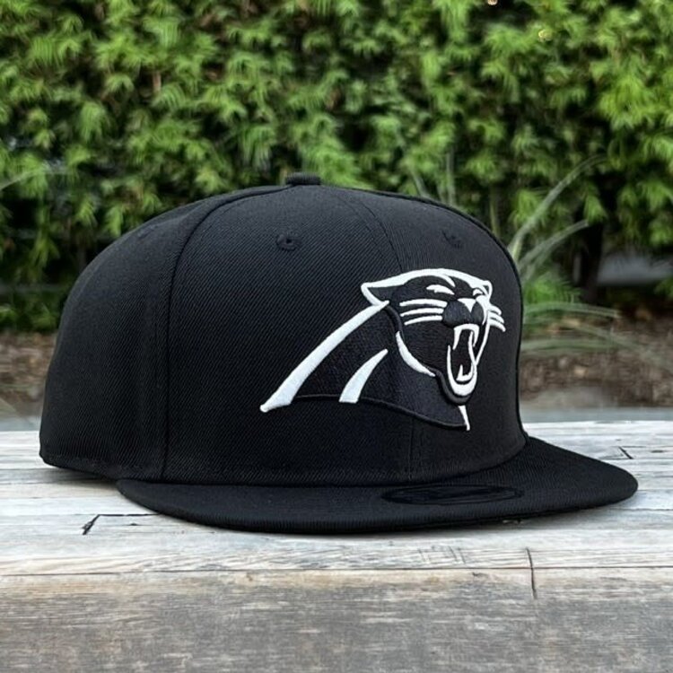 New Era Carolina Panthers Black White Snapback 950