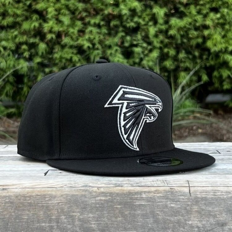 New Era Atlanta Falcons Black White Snapback 950