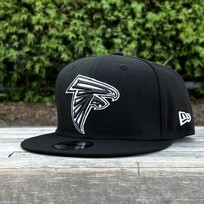 New Era Atlanta Falcons Black White Snapback 950
