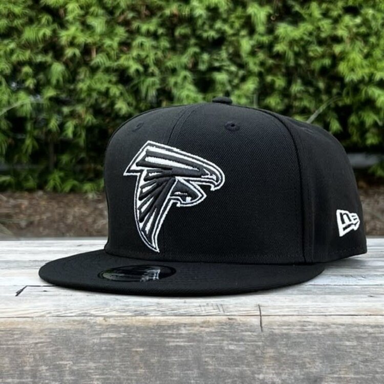 New Era Atlanta Falcons Black White Snapback 950
