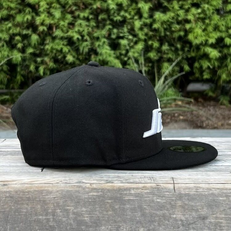 New Era New York Jets Black White Snapback 950