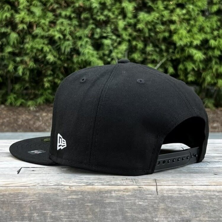New Era New York Jets Black White Snapback 950