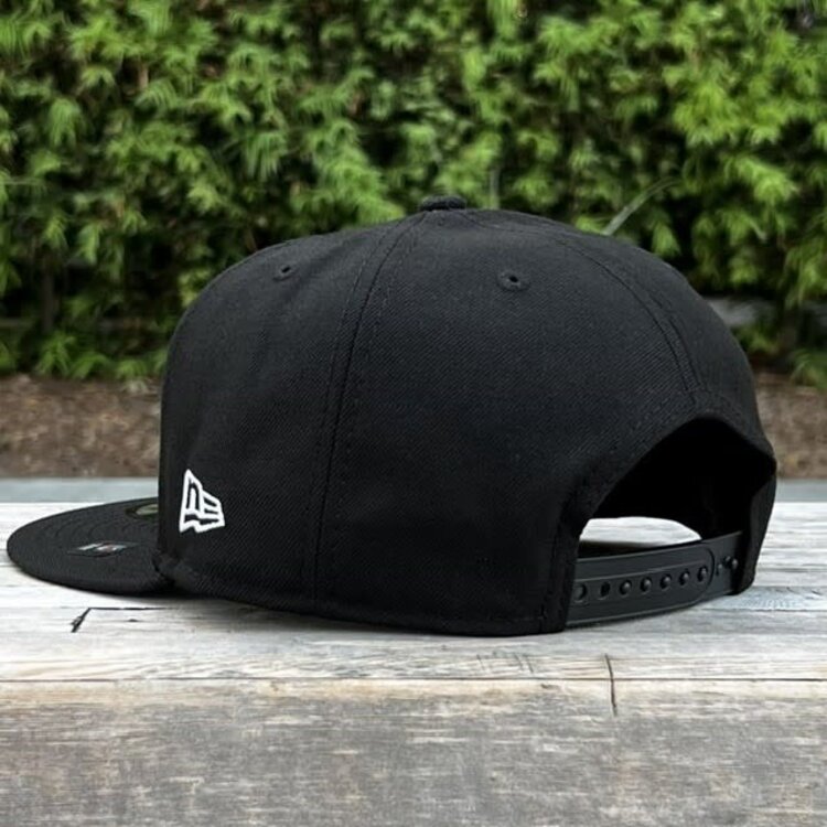 New Era Houston Texans Black White Snapback 950