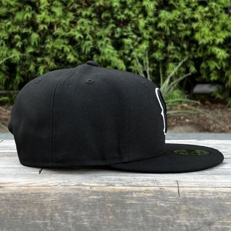 New Era Houston Texans Black White Snapback 950