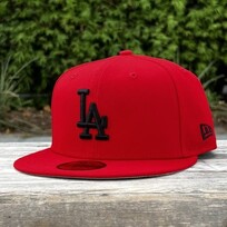 New Era LA Dodgers Scarlet Red Black Gray UV
