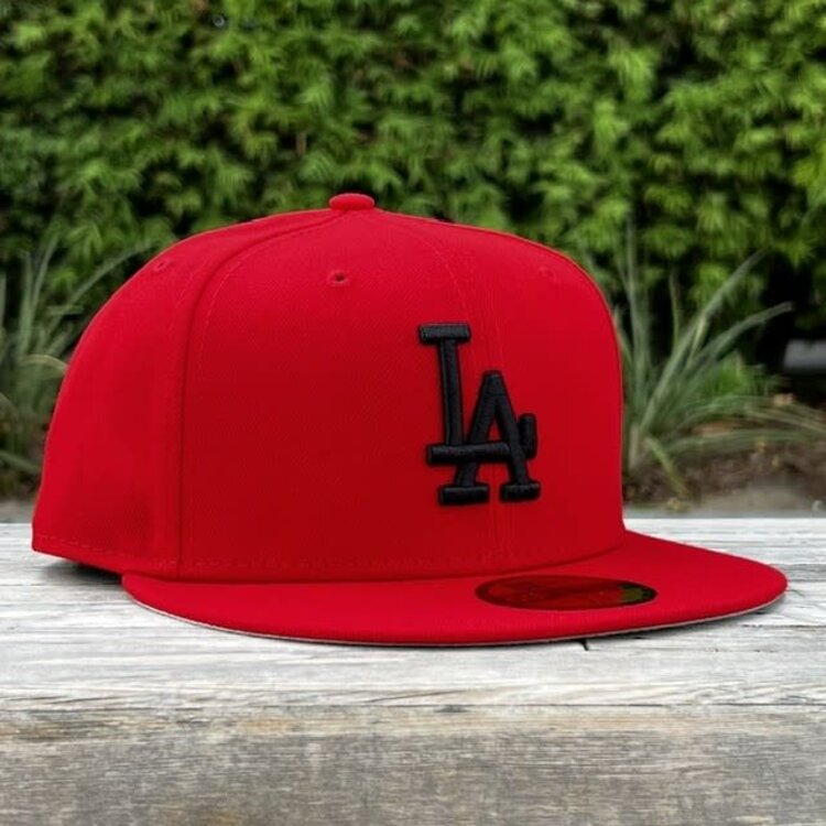 New Era LA Dodgers Scarlet Red Black Gray UV