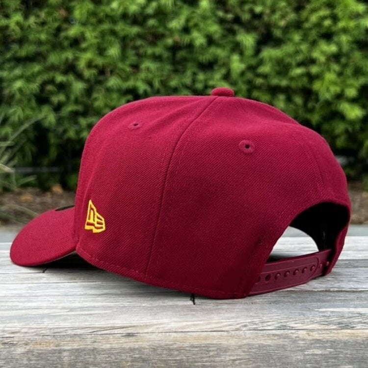 New Era LA Dodgers Cardinal Gold SC Side Patch 940 A-Frame