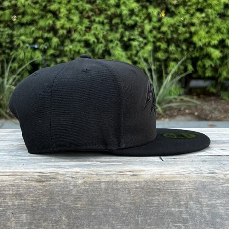 New Era Baltimore Ravens Black Black Snapback 950