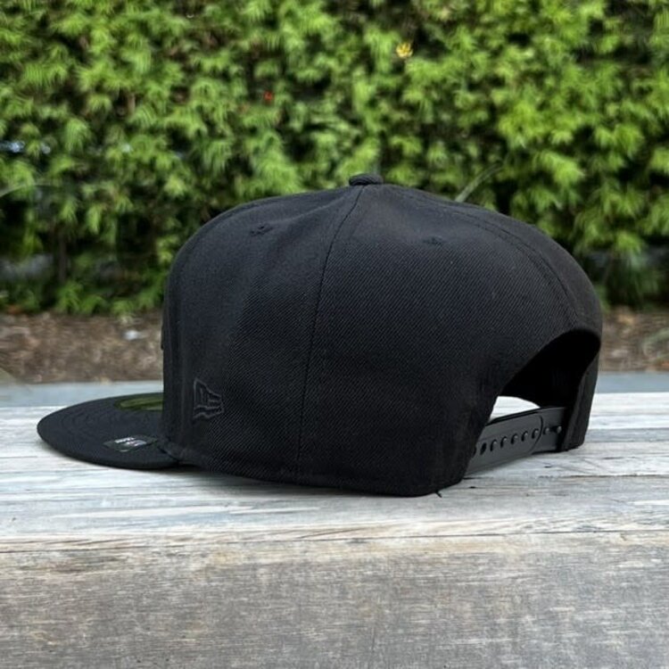 New Era Baltimore Ravens Black Black Snapback 950
