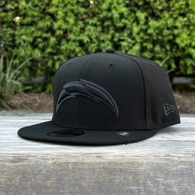 New Era LA Chargers Black Black Snapback 950