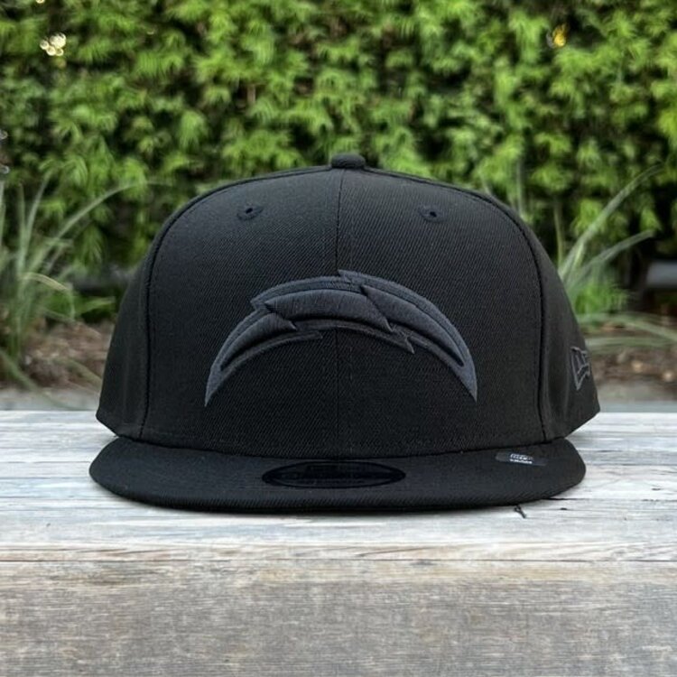 New Era LA Chargers Black Black Snapback 950