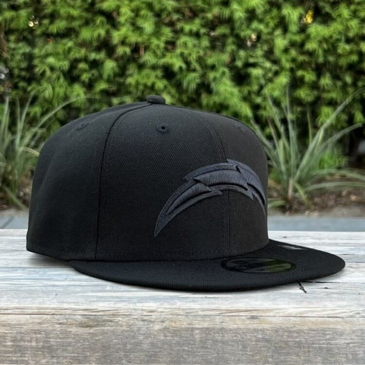 New Era LA Chargers Black Black Snapback 950