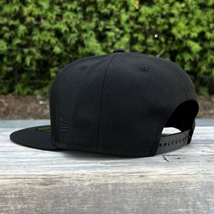 New Era Pittsburgh Steelers Black Black Snapback 950