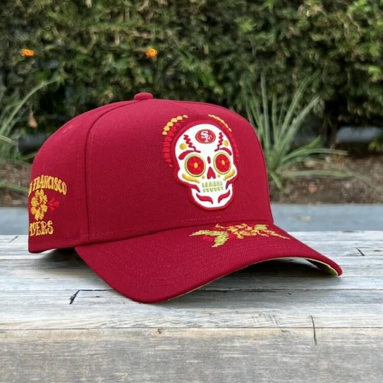 New Era 49ers Day of the Dead Red 940 A-Frame