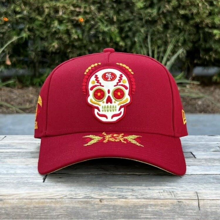 New Era 49ers Day of the Dead Red 940 A-Frame