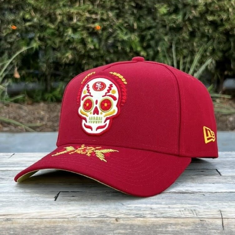 New Era 49ers Day of the Dead Red 940 A-Frame