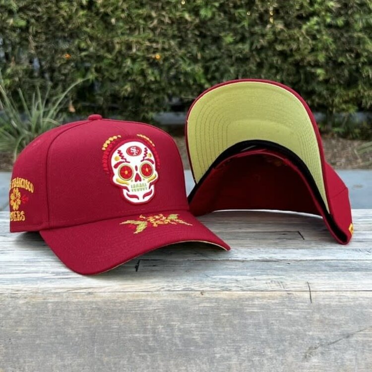 New Era 49ers Day of the Dead Red 940 A-Frame