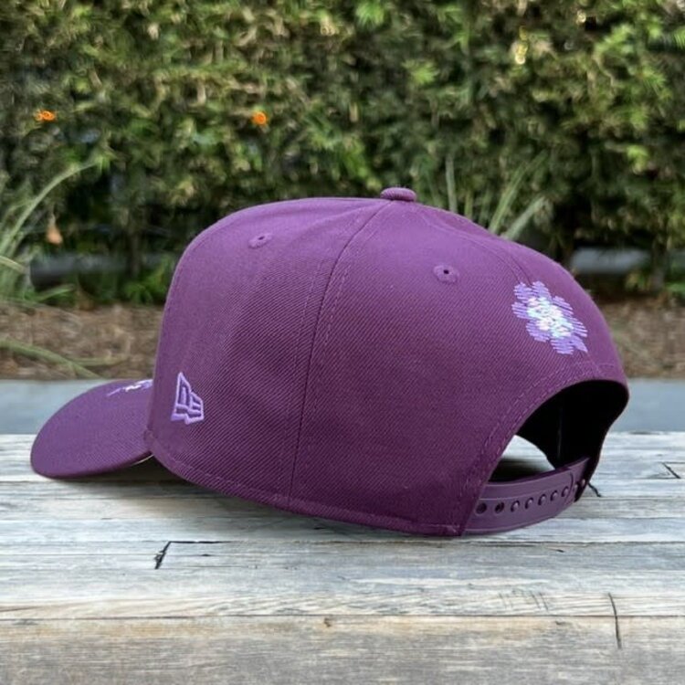 New Era Lakers Day of the Dead Purple 940 A-Frame