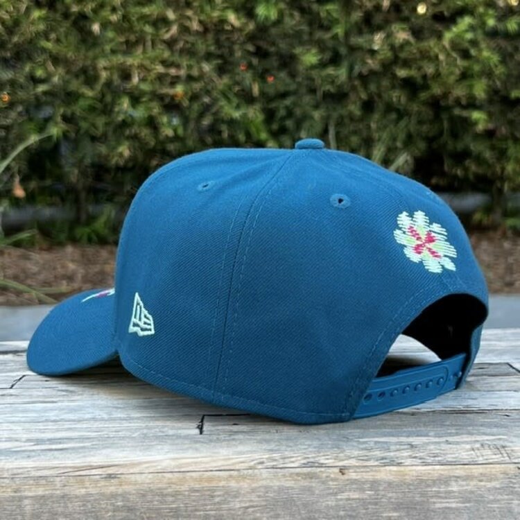 New Era LA Dodgers Day of the Dead Teal 940 A-Frame