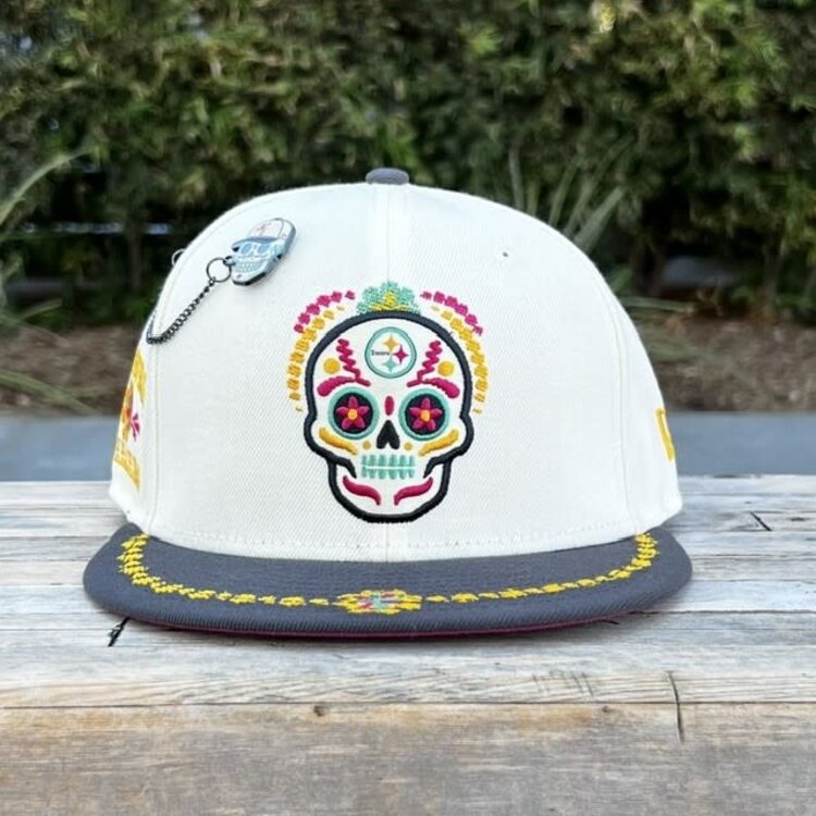 New Era Steelers Day of the Dead 2-Tone Fitted
