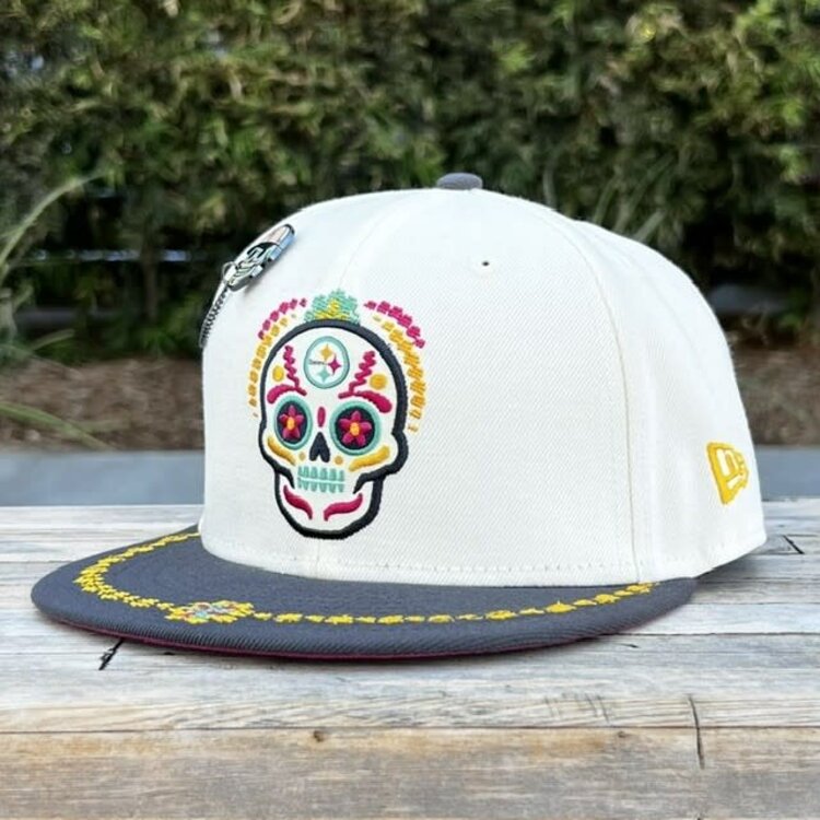 New Era Steelers Day of the Dead 2-Tone Fitted