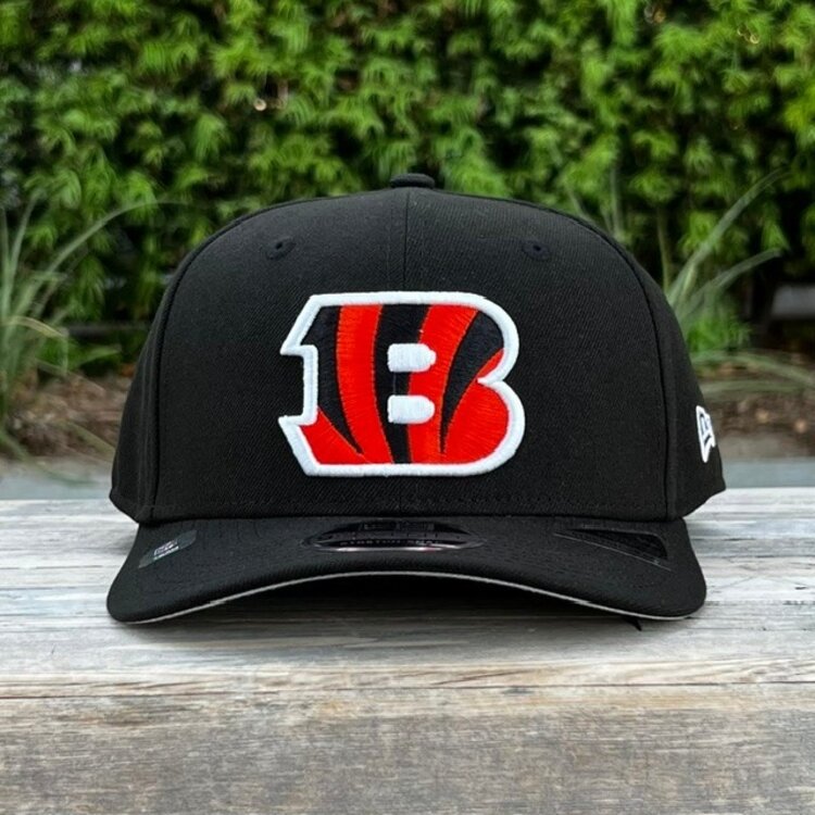 New Era Cincinnati Bengals Black Team Stretch Snap 970SS