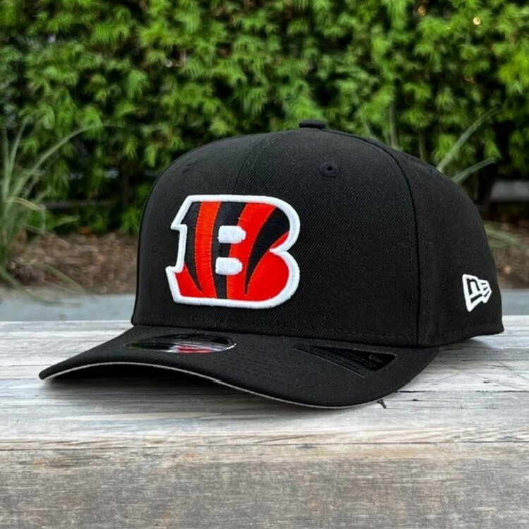 New Era Cincinnati Bengals Black Team Stretch Snap 970SS