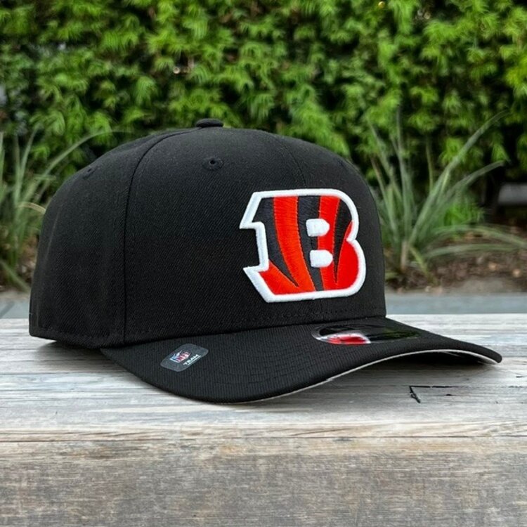 New Era Cincinnati Bengals Black Team Stretch Snap 970SS