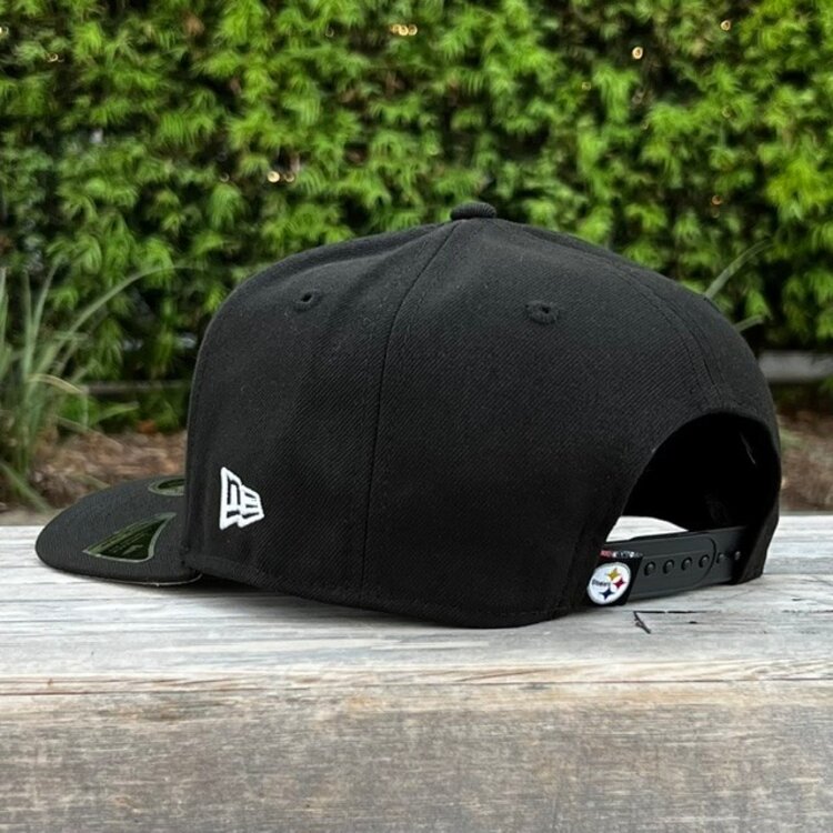 New Era Pittsburgh Steelers Black Team Stretch Snap 970SS