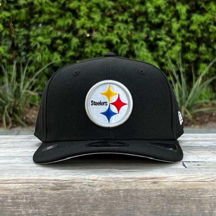 New Era Pittsburgh Steelers Black Team Stretch Snap 970SS