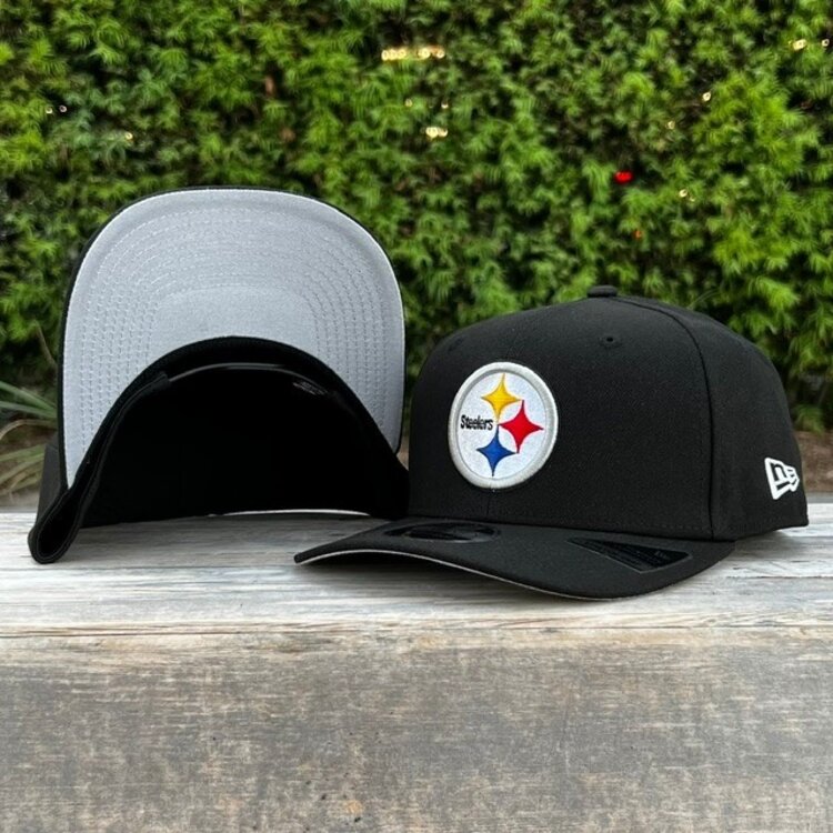 New Era Pittsburgh Steelers Black Team Stretch Snap 970SS