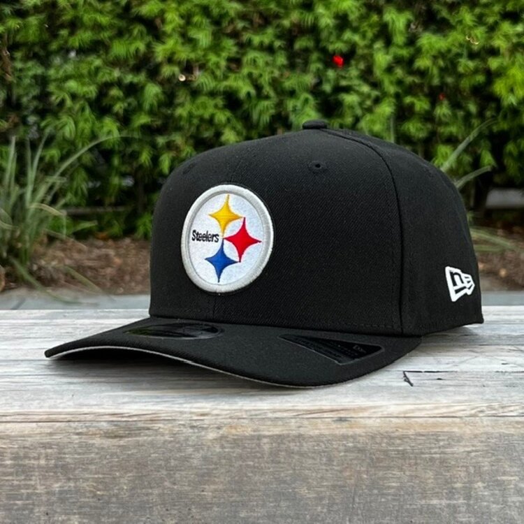 New Era Pittsburgh Steelers Black Team Stretch Snap 970SS