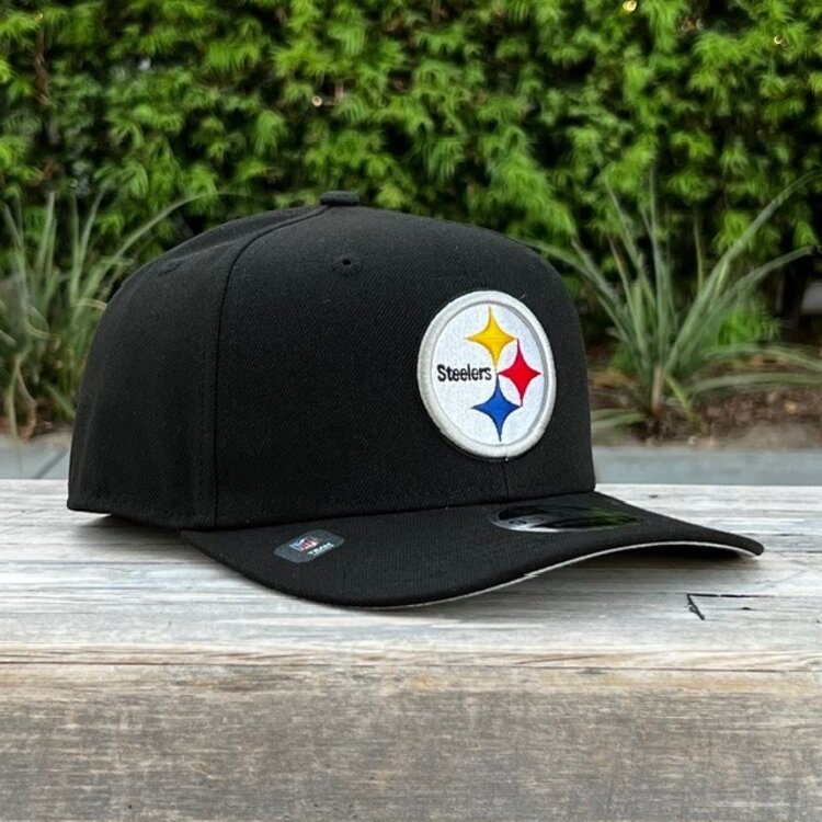 New Era Pittsburgh Steelers Black Team Stretch Snap 970SS