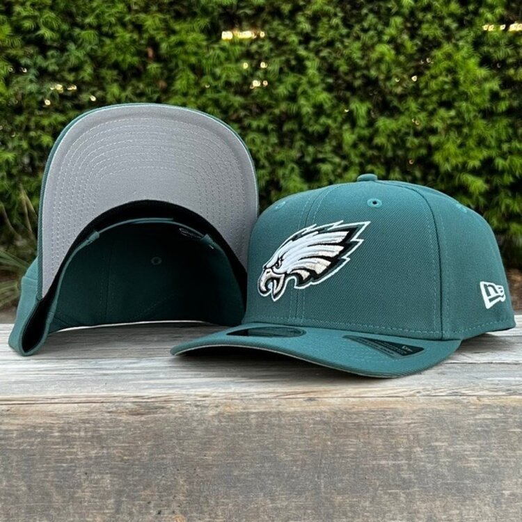New Era Philadelphia Eagles Green Team Stretch Snap 970SS