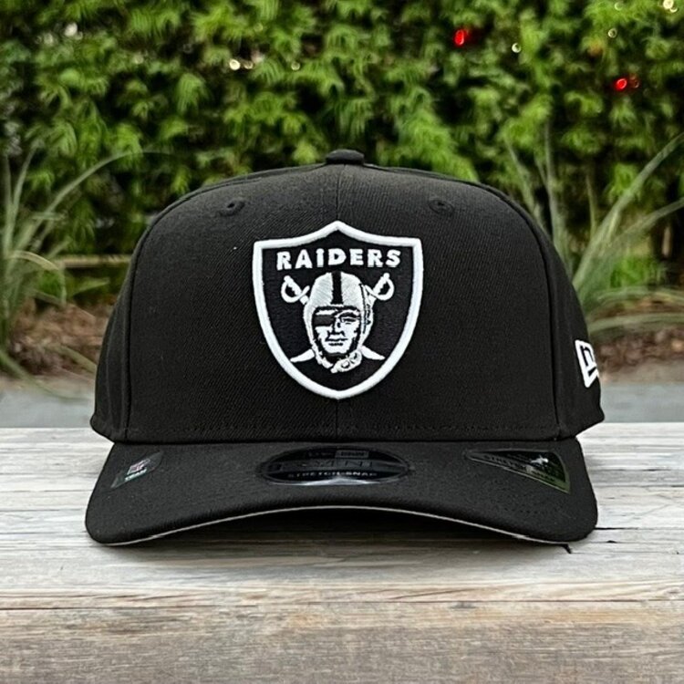 New Era Raiders Black Team Stretch Snap 970SS