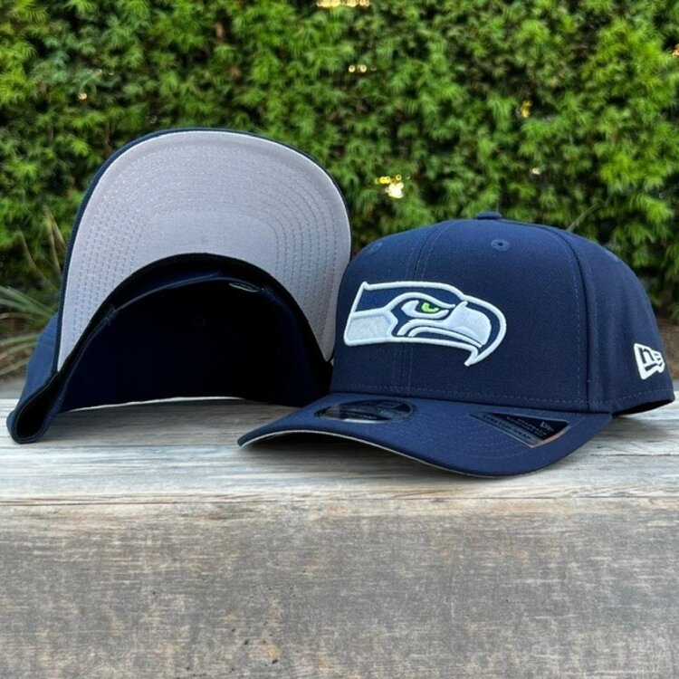 New Era Seattle Seahawks Navy Team Stretch Snap 970SS