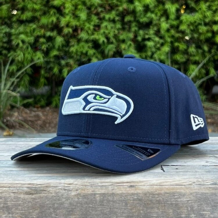 New Era Seattle Seahawks Navy Team Stretch Snap 970SS