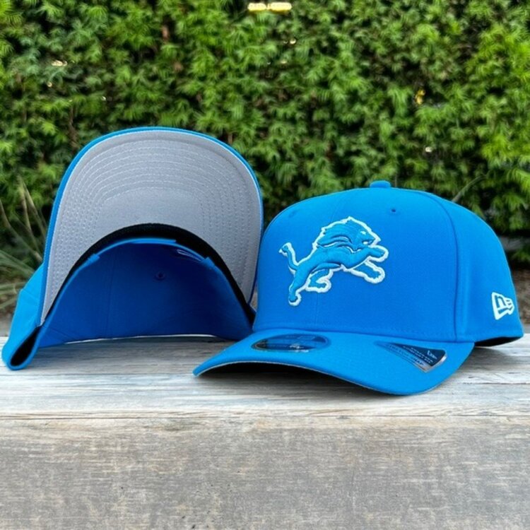 New Era Detroit Lions Blue Team Stretch Snap 970SS