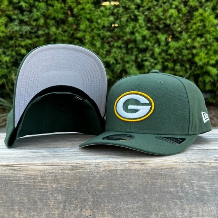 New Era Green Bay Packers Green Team Stretch Snap 970SS