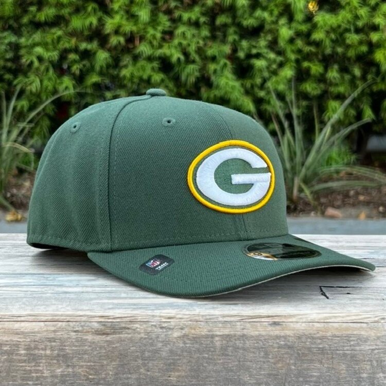 New Era Green Bay Packers Green Team Stretch Snap 970SS