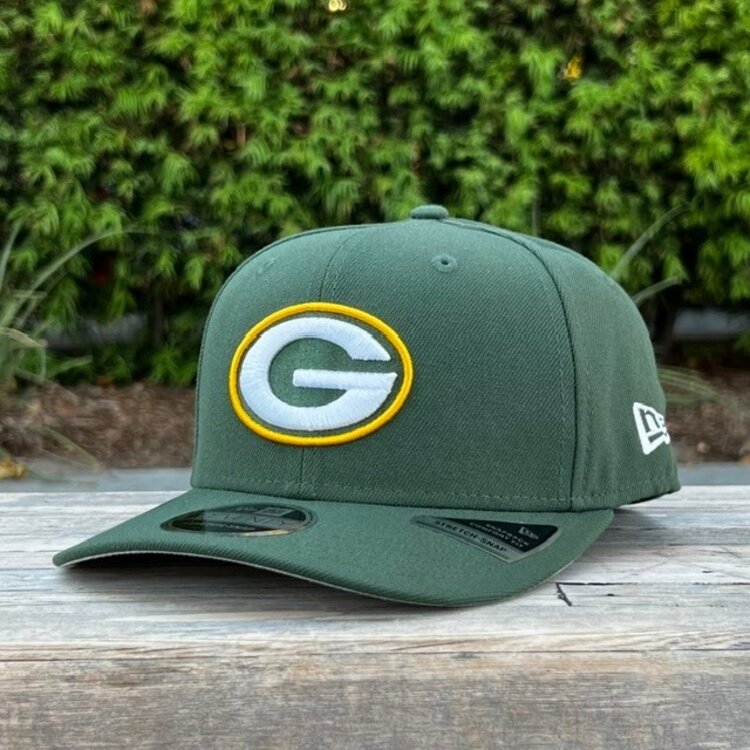 New Era Green Bay Packers Green Team Stretch Snap 970SS