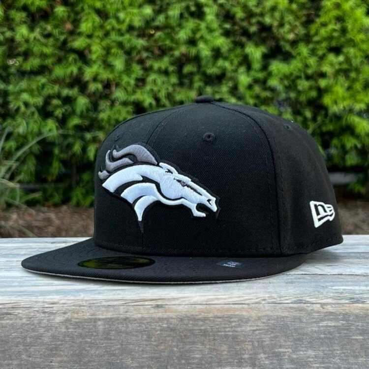 New Era Denver Broncos Black Gray White