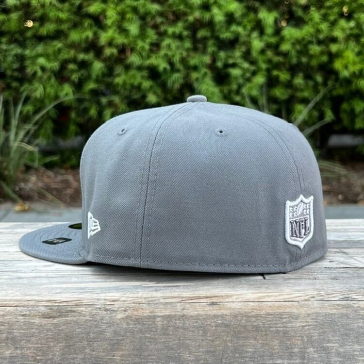 New Era Raiders Storm Gray Shield Gray/White