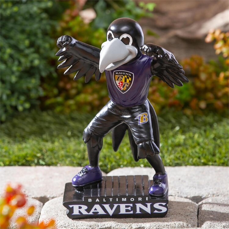 Evergreen Baltimore Ravens Mascot Statue