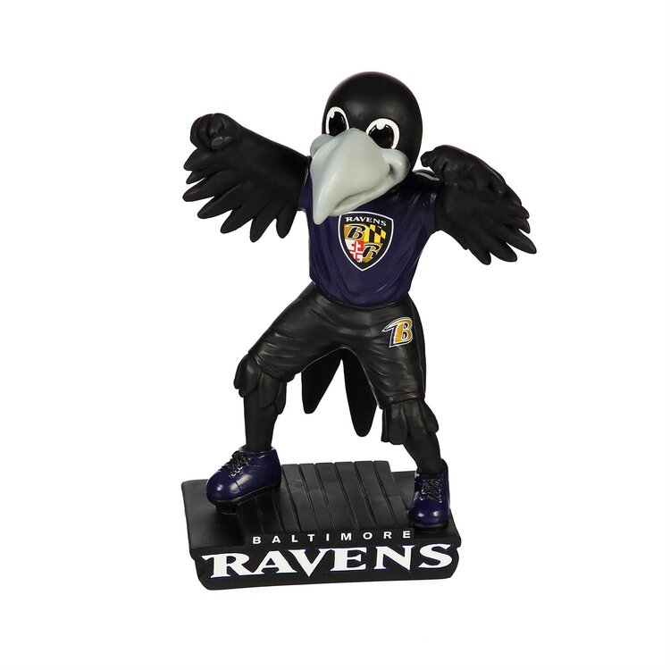 Evergreen Baltimore Ravens Mascot Statue