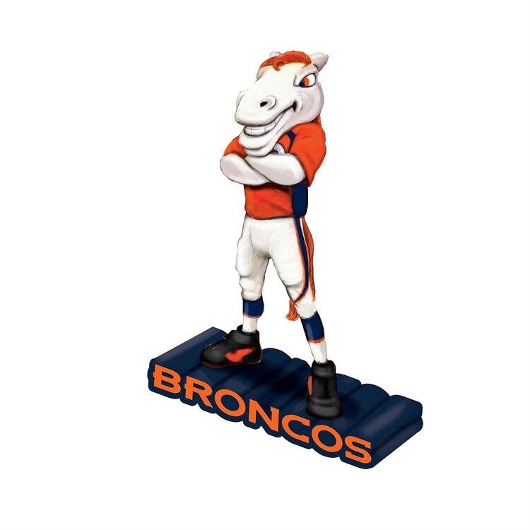 Evergreen Denver Broncos Mascot Statue