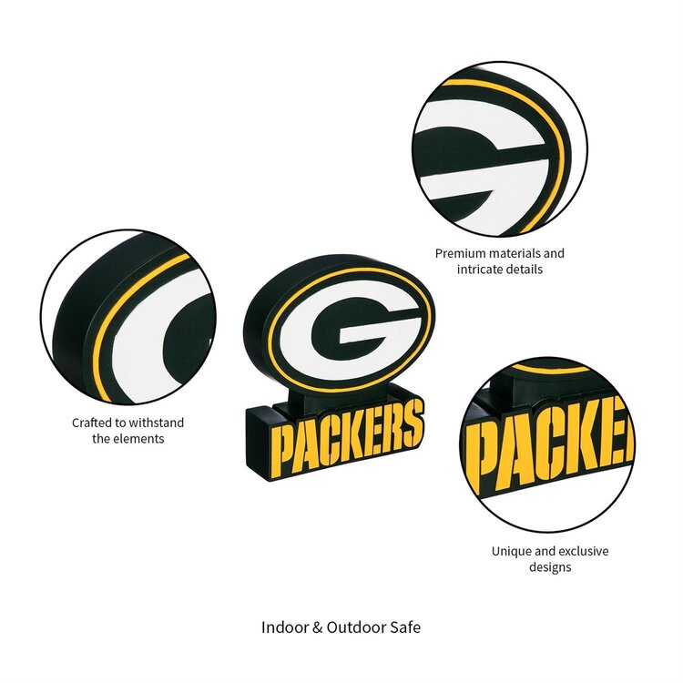 Evergreen Green Bay Packers Mascot Statue