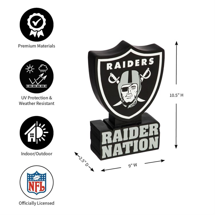 Evergreen Raiders Mascot Statue