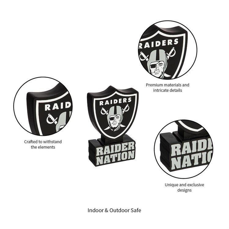 Evergreen Raiders Mascot Statue