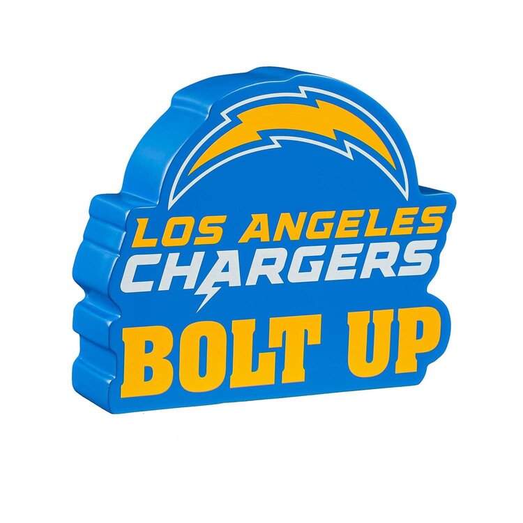 Evergreen Los Angeles Chargers Logo Statue